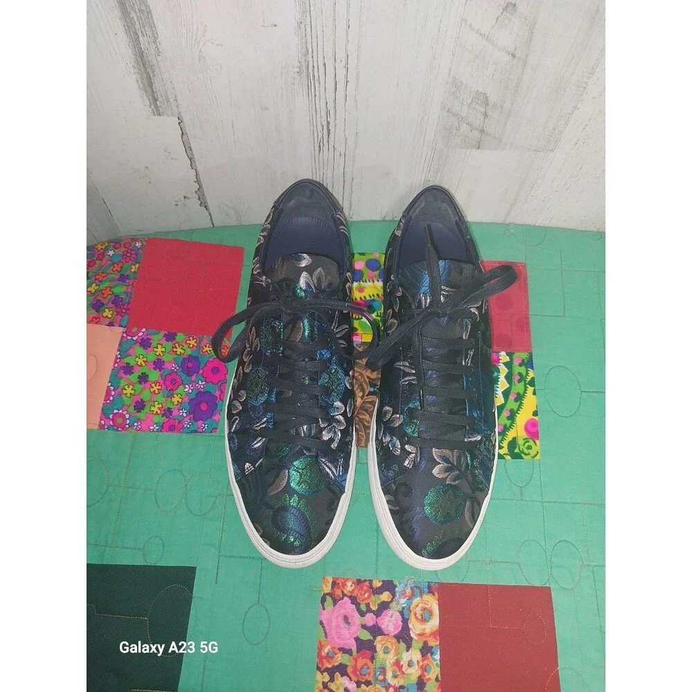Taft The Jack Sneaker in Eden Handmade Floral Tapestry Men's Casual City Sz 11